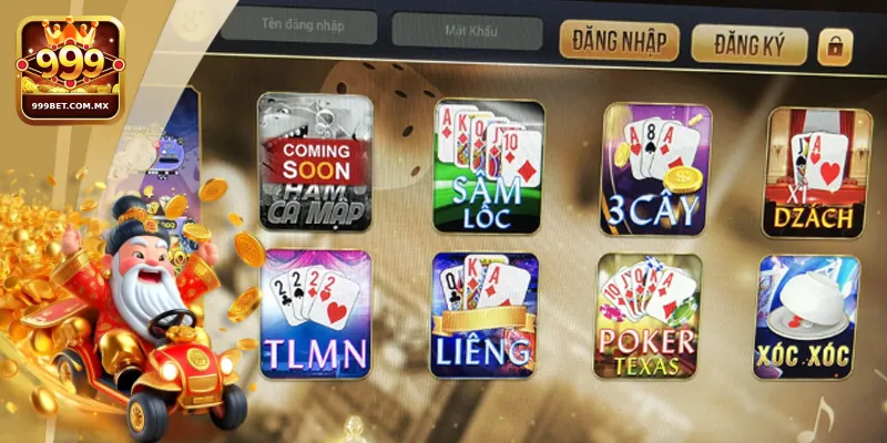 Game bài 999bet có gì hấp dẫn thu hút người chơi